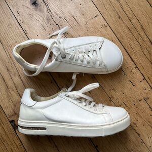 Birkenstock white sneakers